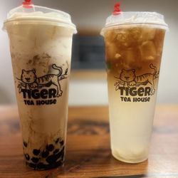 Tiger Tea House - Sea salt crema and Cloudy Mojito