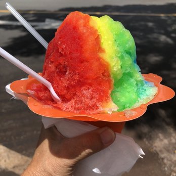 Mountain Magic Shave Ice - Classic small shave ice - Shaved Ice Near Me - Waipahu, Hawaii
