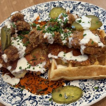 Tupelo Honey - Asheville Hot with Mac-N-Cheese Waffles* - Southern Near Me - Omaha, Nebraska