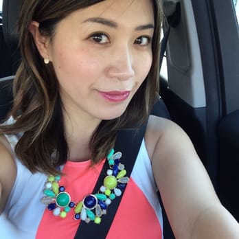 Chez Moi & Code Studio - Got my bangs touched up by Evan. she suggested to do a few strands balayage. I love how the asymmetrical look is so versatile - Hair Salons Near Me - Monterey Park, California