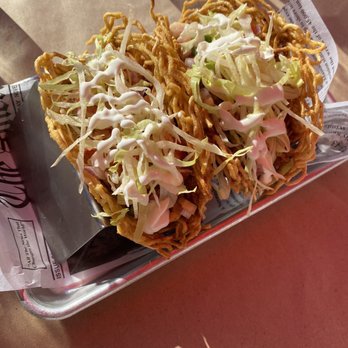 Roosterspin - Ramen shrimp tacos - Korean Near Me - Westfield, New Jersey Roosterspin - Ramen shrimp tacos - Korean Near Me - Westfield, New Jersey