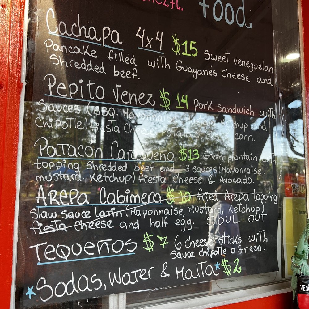 La Chama Venez - Menu - Venezuelan Near Me - Niceville Fl, Florida