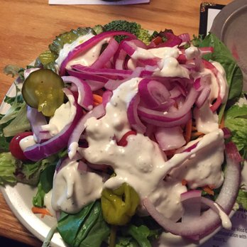 Raindancer Restaurant - Salad bar had pickled onions! - American Near Me - Amsterdam, New York