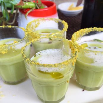 Barbareño - Avocado Gazpacho (Chef's Plate 3 of 3) - New American Near Me - Santa Barbara, California