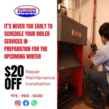 Continental Plumbers - Boiler Services Off $20 - Plumbing Near Me - Union, New Jersey Continental Plumbers - Boiler Services Off $20 - Plumbing Near Me - Union, New Jersey