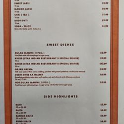 Star Indian Restaurant