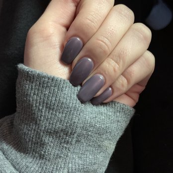 H.T. Nails - Acrylic full set for fall - Nail Salons Near Me - Holland, Michigan