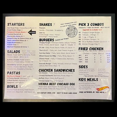 Menu photo 4 Chappy's Edwardsville, IL