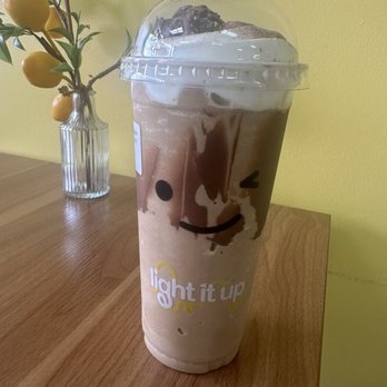 Happy Lemon - Ferrero Hazelnut Frappe - Bubble Tea Near Me - Brentwood, California Happy Lemon - Ferrero Hazelnut Frappe - Bubble Tea Near Me - Brentwood, California