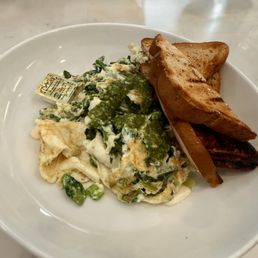 Vegetarian Egg White Scramble