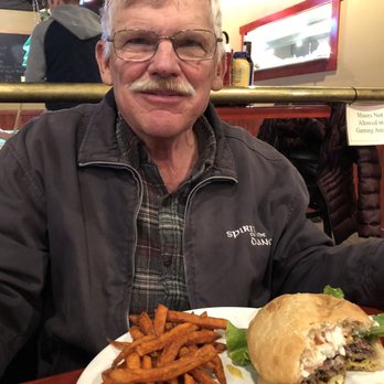 The Oasis Bar and Grill - My papa enjoying his meal - Bars Near Me - Sequim, Washington