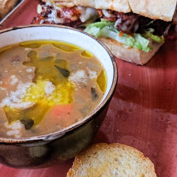 Red Rabbit Minneapolis - Pick 2 lunch combo. Soup of the day: Tuscan lentil and chicken parmesan sandwich. - Italian Near Me - Minneapolis, Minnesota Red Rabbit Minneapolis - Pick 2 lunch combo. Soup of the day: Tuscan lentil and chicken parmesan sandwich. - Italian Near Me - Minneapolis, Minnesota