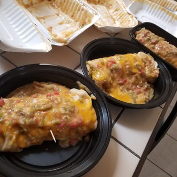 The Butcher Block Cafe - Breakfast burritos!!! Had to move them into new containers as the paper ones they came in were smashing away - American Near Me - Commerce City, Colorado The Butcher Block Cafe - Breakfast burritos!!! Had to move them into new containers as the paper ones they came in were smashing away - American Near Me - Commerce City, Colorado