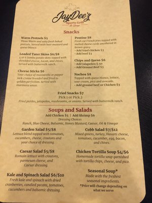 Menu photo 6 Jay Deez Sports Grill La Grange, TX Menu photo 6 Jay Deez Sports Grill La Grange, TX