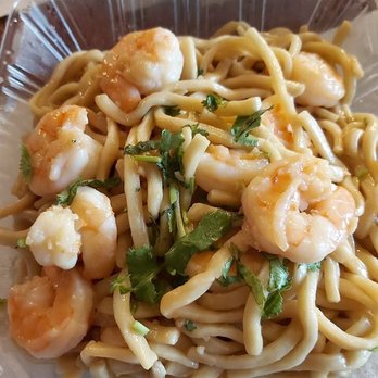 Monkey King Pub & Grub - Garlic Noodles with Shrimp is SO GOOD! - Asian Fusion Near Me - Alameda, California Monkey King Pub & Grub - Garlic Noodles with Shrimp is SO GOOD! - Asian Fusion Near Me - Alameda, California