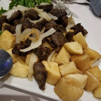 Boi Na Brasa - Yucca and sun dried beef tips - Sports Bars Near Me - Newark, New Jersey