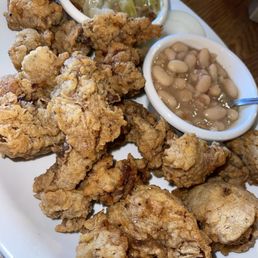 Fried Chicken Livers Dinner