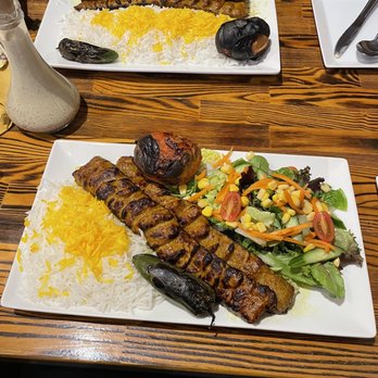 TehranRo Grill - Beef Koobideh Entree - Mediterranean Near Me - Los Angeles, California