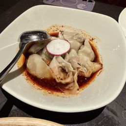Spicy wontons Spicy wontons