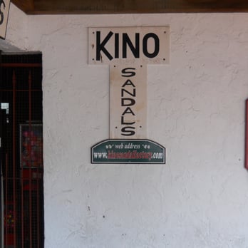 Kino Sandals - Sign at door. - Shoe Stores Near Me - Key West, Florida Kino Sandals - Sign at door. - Shoe Stores Near Me - Key West, Florida