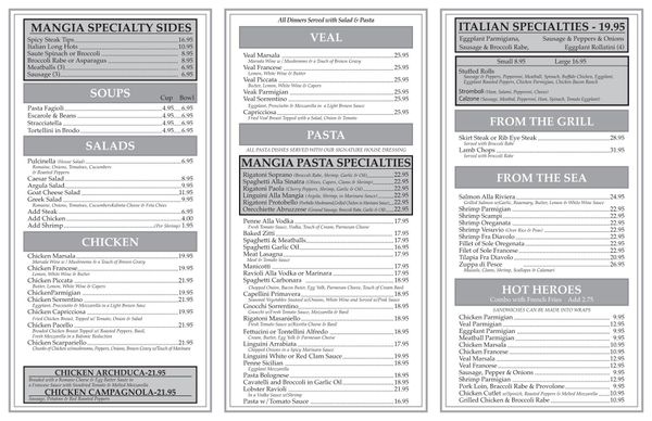 Menu photo 3 Mangia Pizza Waldwick, NJ Menu photo 3 Mangia Pizza Waldwick, NJ