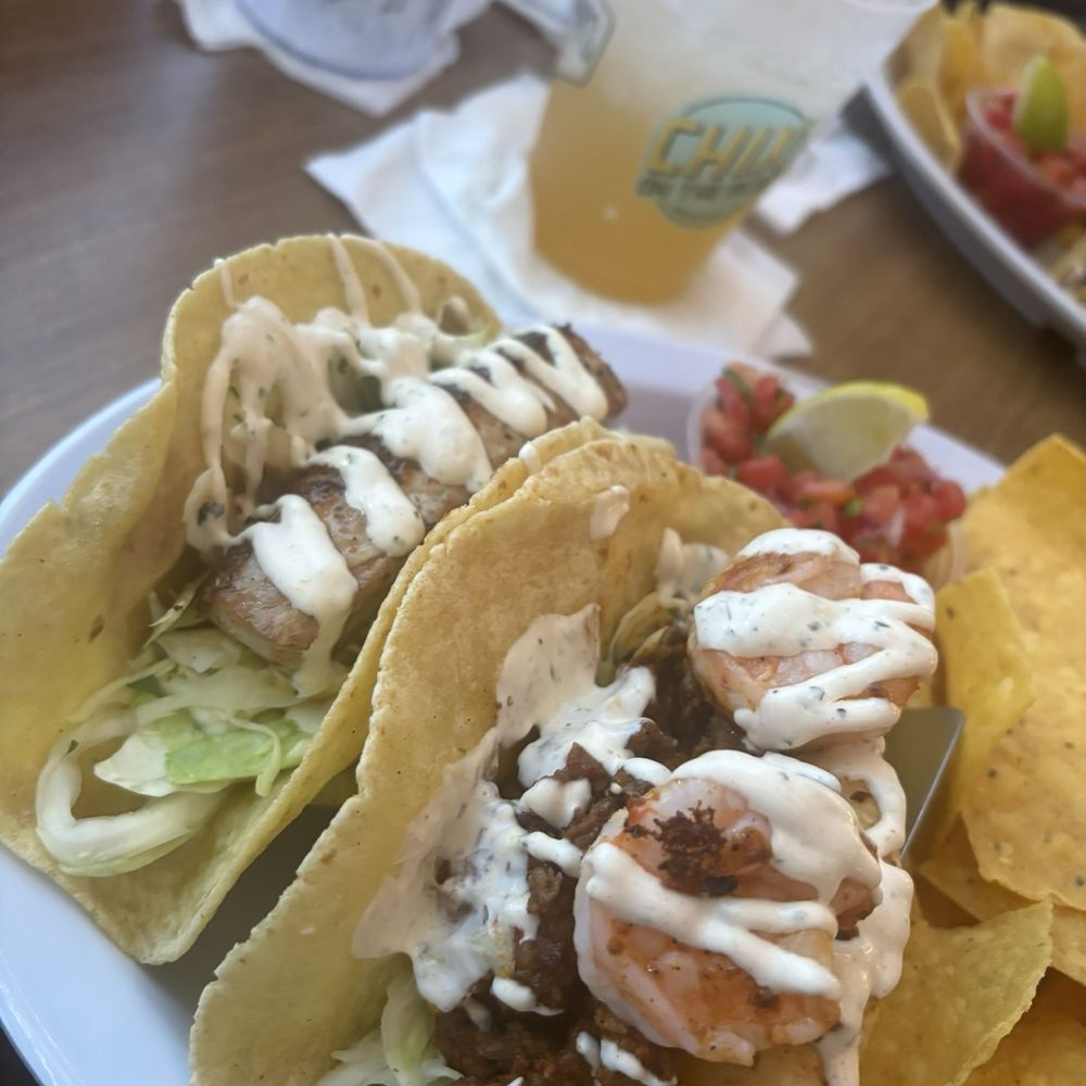 Chix on the Beach - BLACKENED TUNA TACOS and SURF & TURF TACOS - Seafood Near Me - Virginia Beach, Virginia Chix on the Beach - BLACKENED TUNA TACOS and SURF & TURF TACOS - Seafood Near Me - Virginia Beach, Virginia