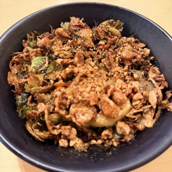 Kaedama Battleship - "Crispy" brussels sprouts - Ramen Near Me - San Antonio, Texas Kaedama Battleship - "Crispy" brussels sprouts - Ramen Near Me - San Antonio, Texas