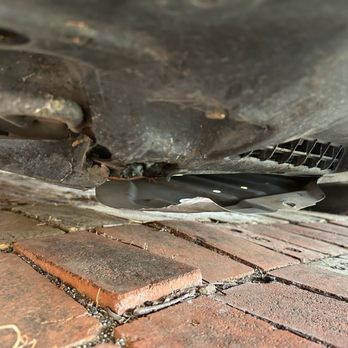 Kwik Kar Oil Change & Auto Care - Loose guard under the oil pan. - Oil Change Stations Near Me - Allen, Texas Kwik Kar Oil Change & Auto Care - Loose guard under the oil pan. - Oil Change Stations Near Me - Allen, Texas