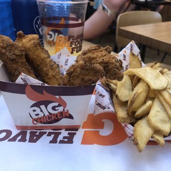 Big Chicken - 3 piece tenders along with fries!! Great! - Chicken Shop Near Me - Las Vegas, Nevada Big Chicken - 3 piece tenders along with fries!! Great! - Chicken Shop Near Me - Las Vegas, Nevada