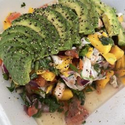 Classic Ceviche with mango