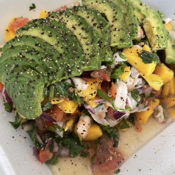 Ceviche Ceviche - Classic Ceviche with mango - Seafood Near Me - South Padre Island, Texas