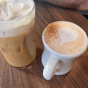 The Flying Spoon Cafe - Cold brew with pumpkin cold foam and cafe de olla latte - Breakfast & Brunch Near Me - Santa Paula, California The Flying Spoon Cafe - Cold brew with pumpkin cold foam and cafe de olla latte - Breakfast & Brunch Near Me - Santa Paula, California