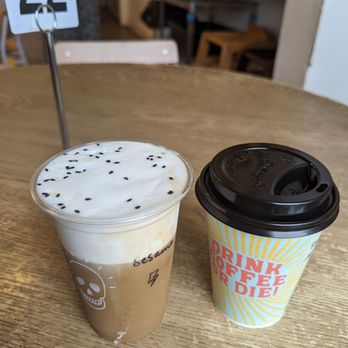 Java Kai Kauai - Black sesame nitro and Kauai drip - Breakfast & Brunch Near Me - Kapaa, Hawaii