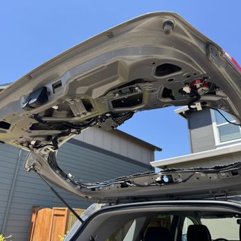 State Auto Glass - Panel removed to clean and clear glass from inside the hatch - Auto Glass Services Near Me - Salem, Oregon State Auto Glass - Panel removed to clean and clear glass from inside the hatch - Auto Glass Services Near Me - Salem, Oregon
