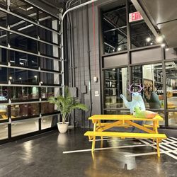 Madison Public Market - Seating and art