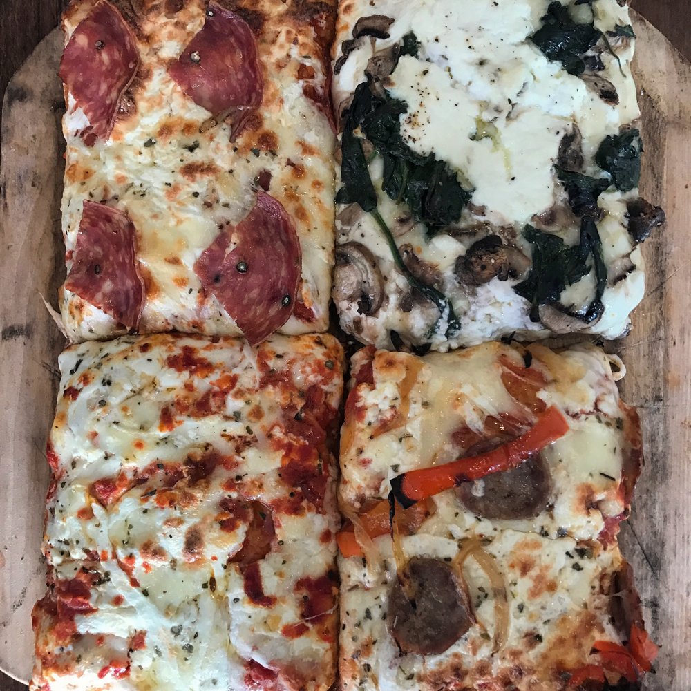 Fazio's - Sicilians ($3 for regular, $3.50 for specialty) - Pizza Near Me - Brooklyn, New York Fazio's - Sicilians ($3 for regular, $3.50 for specialty) - Pizza Near Me - Brooklyn, New York
