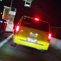 Yellow Cab of Houston - Wreckless driver cab #153, this idiot almost sideswiped me on Beltway 8. He sped up the access ramp and was inches of hitting me and my kid