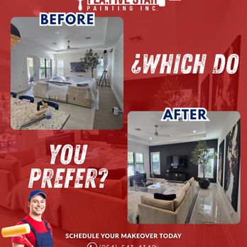 Fla Five Star Painting - What do you prefer -- a nice before or a lovely after? - Painters Near Me - Pompano Beach, Florida Fla Five Star Painting - What do you prefer -- a nice before or a lovely after? - Painters Near Me - Pompano Beach, Florida