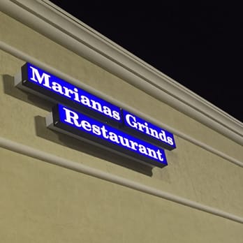 Marianas Grinds - Outside sign. - Hawaiian Near Me - Jacksonville, Florida Marianas Grinds - Outside sign. - Hawaiian Near Me - Jacksonville, Florida