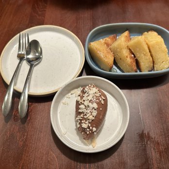 Musang Seattle - Chocolate sorbet and the corn bread dessert - Filipino Near Me - Seattle, Washington