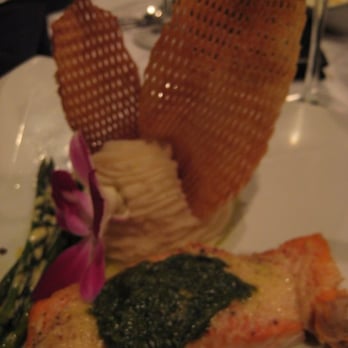 Firefly - Parmesan Crusted Salmon - Steakhouses Near Me - Panama City Beach, Florida