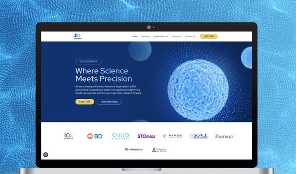 WebXd - Biotechnology website redesign - La Jolla, CA