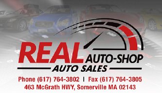 Real Auto Shop Auto Sales