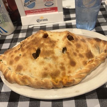 Sam & Will’s Pizzeria - Calzone (Sausage, Hamburger, Jalapeño) - Pizza Near Me - Racine, Wisconsin Sam & Will’s Pizzeria - Calzone (Sausage, Hamburger, Jalapeño) - Pizza Near Me - Racine, Wisconsin