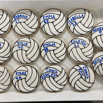 Corner House Deli - Customized volleyball themed cookies - Salad Near Me - Lexington, South Carolina Corner House Deli - Customized volleyball themed cookies - Salad Near Me - Lexington, South Carolina
