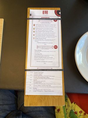 Menu photo 1 Kor Mediterranean Table Philadelphia, PA
