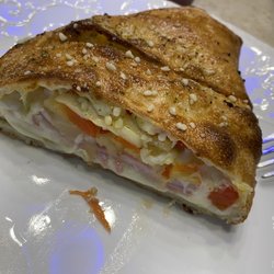 Vocelli Pizza - Stromboli with Ham, Onion, Pineapple & Red Pepper