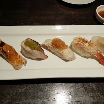 Toku Japanese Restaurant - Aburi Set ($18) - Japanese Near Me - Richmond, British Columbia Toku Japanese Restaurant - Aburi Set ($18) - Japanese Near Me - Richmond, British Columbia