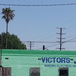 Victor's Ornamental Iron Work - Outside the building