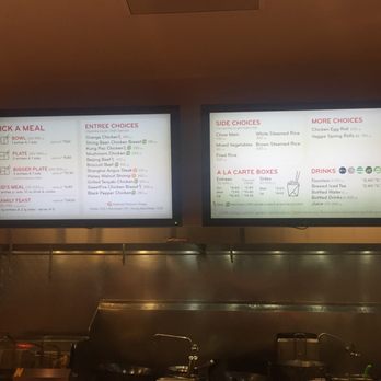 Panda Express - Menu - Chinese Near Me - Las Vegas, Nevada